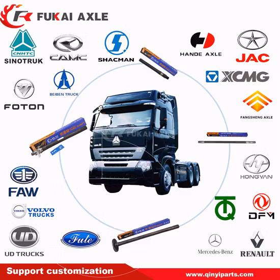 Customized High Precision Spare Parts Auto/Truck/Drive/Gear/Spline/Propeller/Half/Sleeve/Machinery/Sliding/Transmission Axle Shaft 42CrMo 20crmoti