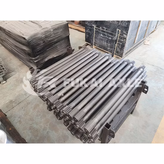 Customized High Precision Spare Parts Auto/Truck/Drive/Gear/Spline/Propeller/Half/Sleeve/Machinery/Sliding/Transmission Axle Shaft 42CrMo 20crmoti
