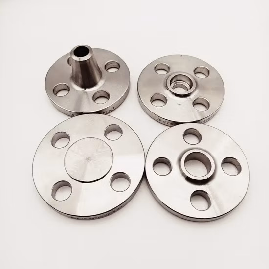 Flangia cieca per occhiali in lega 8 Figura A105 ASTM A182 F5, F9, F11, F22, F91A105 Ss CS RF Slip on Saldatura Collo Ancoraggio Flangia forgiata